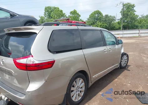 2015 Toyota Sienna Le 7 Passenger из США, поврежденный, VIN 5TDJK3DCXFS123329